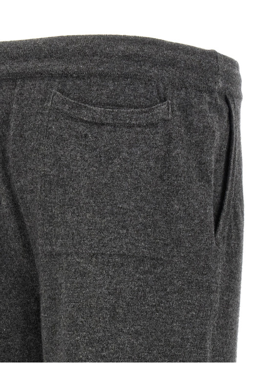 Wool and cashmere pants Gray