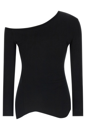 'Orgy Shoulder' T-shirt Black