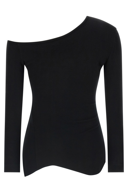 'Orgy Shoulder' T-shirt Black