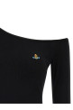 'Orgy Shoulder' T-shirt Black