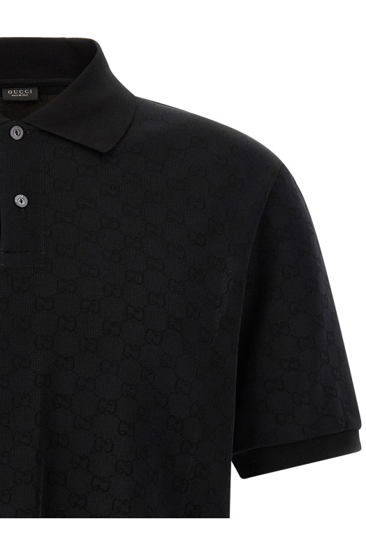 Polo jersey GG Black