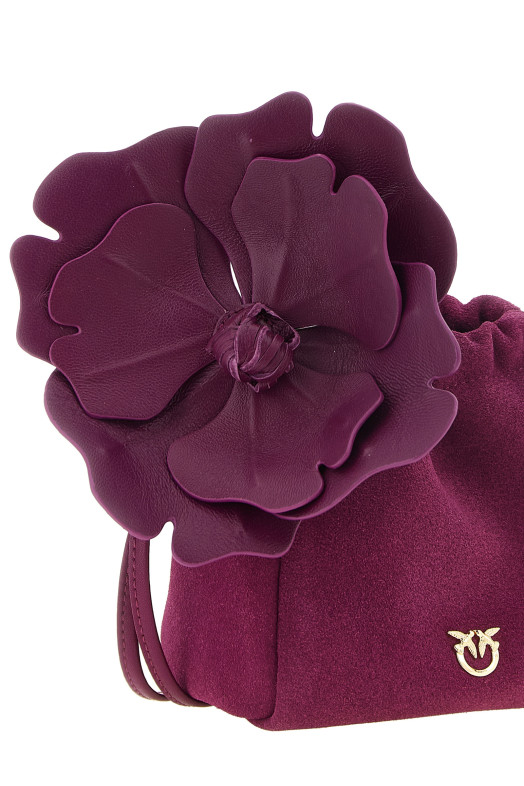 'Flower' pouch Purple