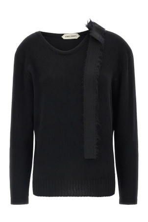 Bow sweater Black