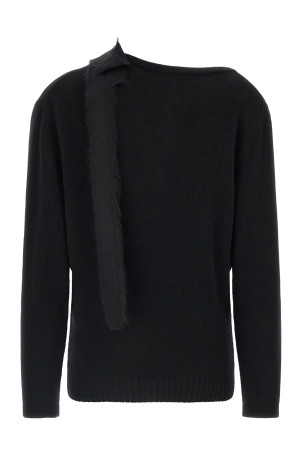 Bow sweater Black