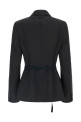Wrap blazer Gray