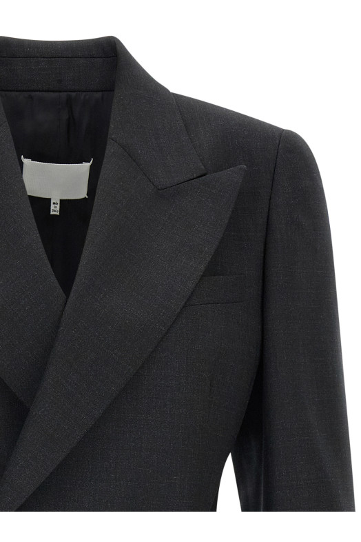 Wrap blazer Gray