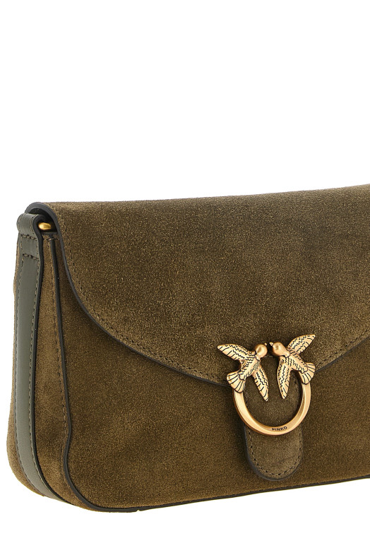 'Love Satchel' mini crossbody bag Green