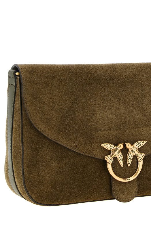 'Love Satchel' medium shoulder bag Green