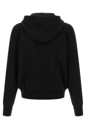 Cashmere hoodie Black