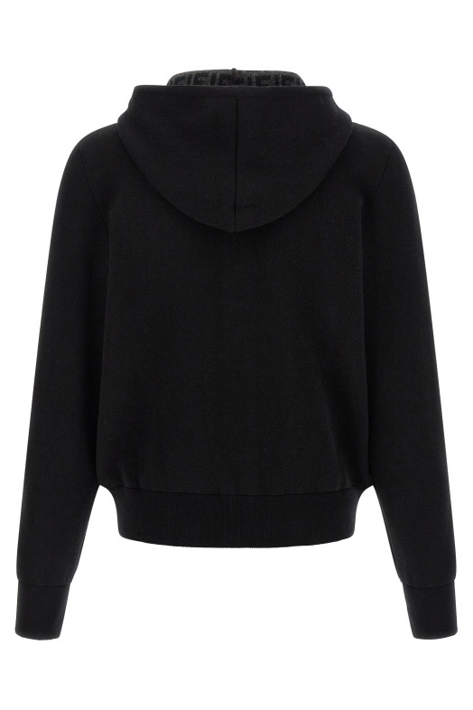Cashmere hoodie Black