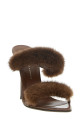 'Intriigo' mules Brown