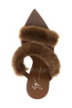 'Intriigo' mules Brown