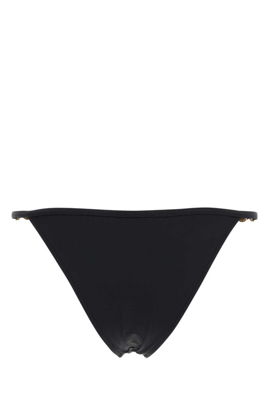 Black stretch nylon bikini bottom VERSACE (10259681A18655)