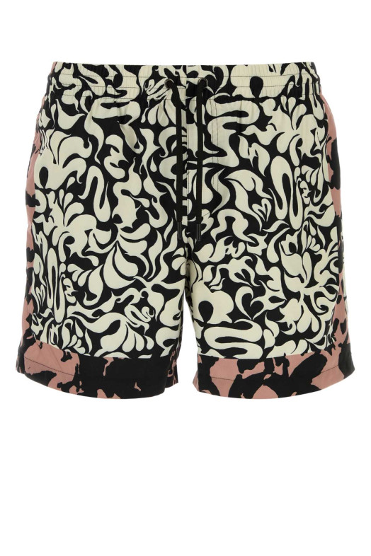Плавки Phibbs из нейлона с принтом DRIES VAN NOTEN (2610225003168)