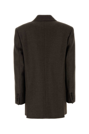 Шерстяной блейзер Pulvino цвета «шоколад» от MAX MARA (2621046103600)