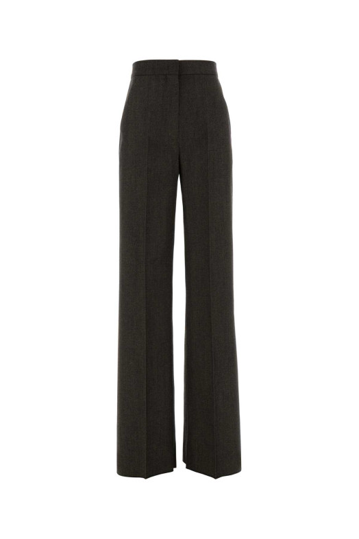 Brown wool Campo palazzo pant MAX MARA (2621136052600)