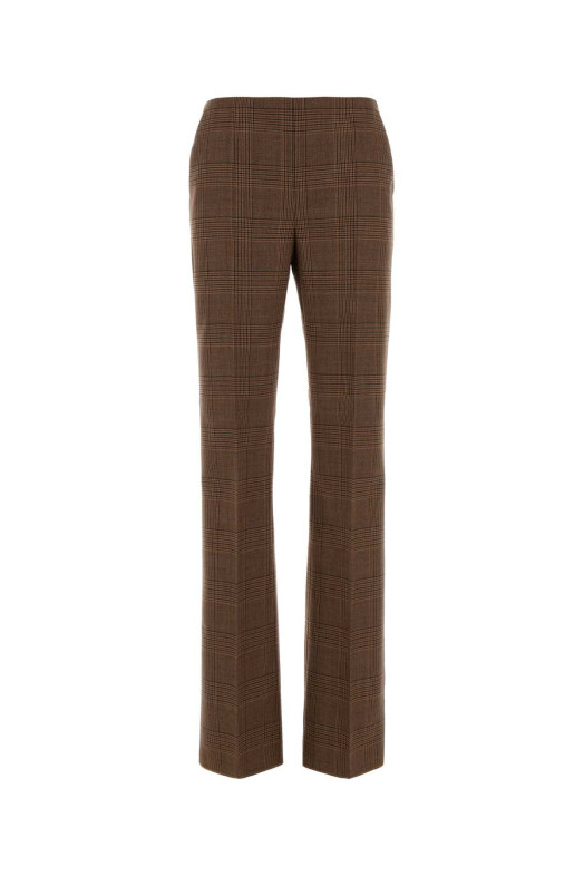 Шерстяные брюки-сигареты Pepato с вышивкой от MAX MARA (2621136102600)
