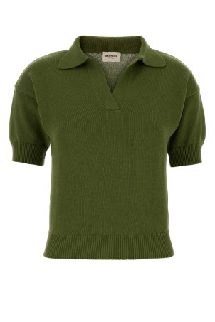 Green cotton Albero polo shirt Black WEEKEND (2625366151600)
