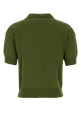 Green cotton Albero polo shirt Black WEEKEND (2625366151600)