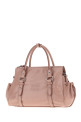 Розовая кожаная сумочка MIU MIU (5BA3332A44)