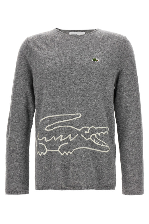Рубашка Comme Des Garcons x свитер Lacoste Серый COMME DES GARCONS SHIRT (FLN003W233)