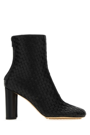 Black leather Cherry ankle boots Black BOTTEGA VENETA (A00BKIV2ED0)