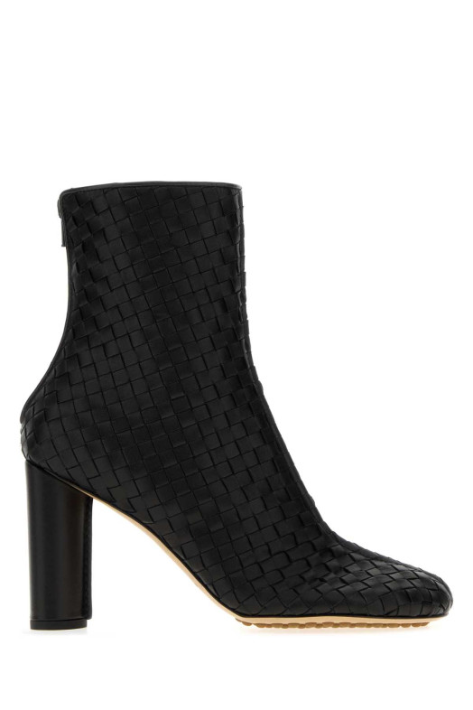 Black leather Cherry ankle boots Black BOTTEGA VENETA (A00BKIV2ED0)