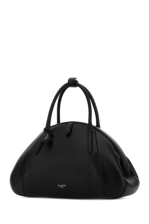 Черная кожаная сумочка ALAIA (AA1L1009I252)