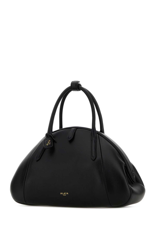 Черная кожаная сумочка ALAIA (AA1L1009I252)