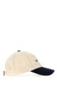 Двоколірна фланелева бейсболка SPORTY & RICH (AC08085300WH114) SPORTY & RICH