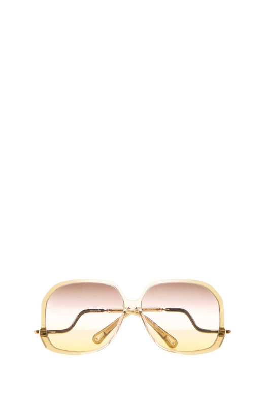 Жёлтые солнцезащитные очки из ацетата CHLOE (CH0404S004) CHLOÉ