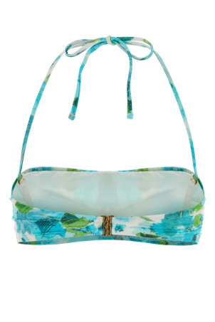 Printed stretch nylon bikini top CHLOE (CH26UMB21342)