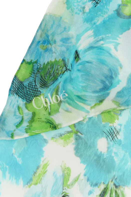 Фуляр из жаккардового жоржета CHLOE (CH26UTB01SIG) CHLOÉ