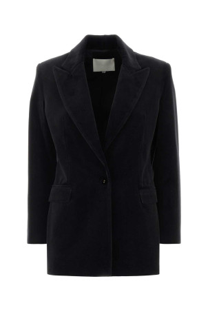 Black velvet blazer Black COSTARELLOS (FW2648)