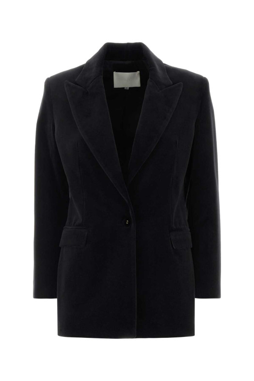 Black velvet blazer Black COSTARELLOS (FW2648)