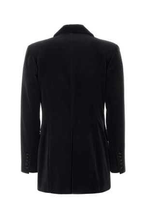Black velvet blazer Black COSTARELLOS (FW2648)