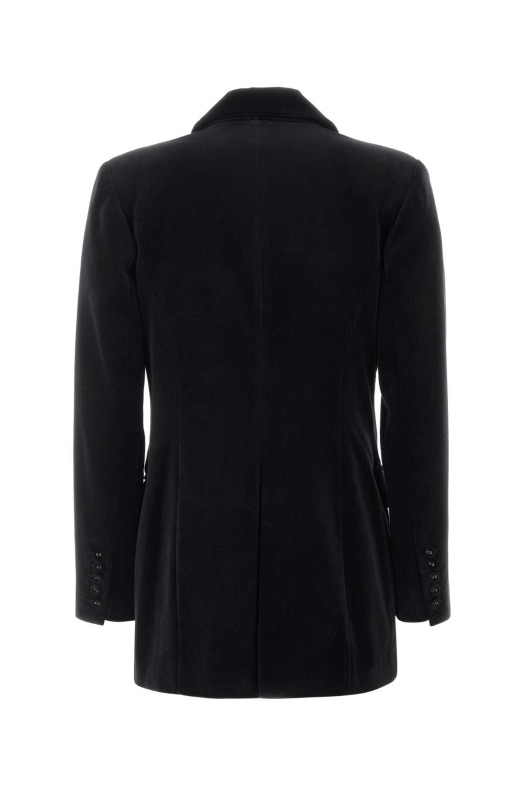 Black velvet blazer Black COSTARELLOS (FW2648)