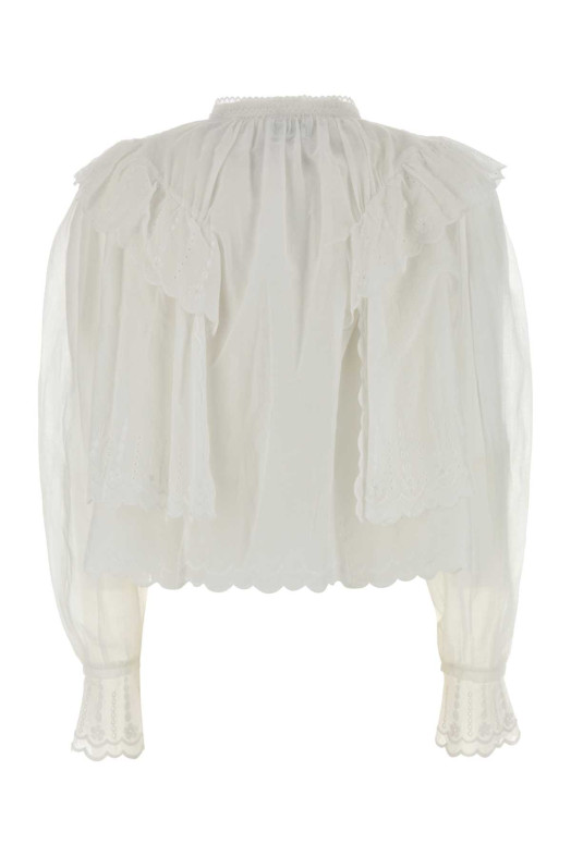 White cotton Kelmon shirt ISABEL MARANT ETOILE (HT0223FAD3J10E)
