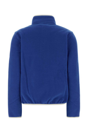 Blue pile sweatshirt SPORTY & RICH (JA04782315BL165)