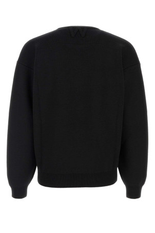 Black wool sweater WILLY CHAVARRIA (MMSSW002)