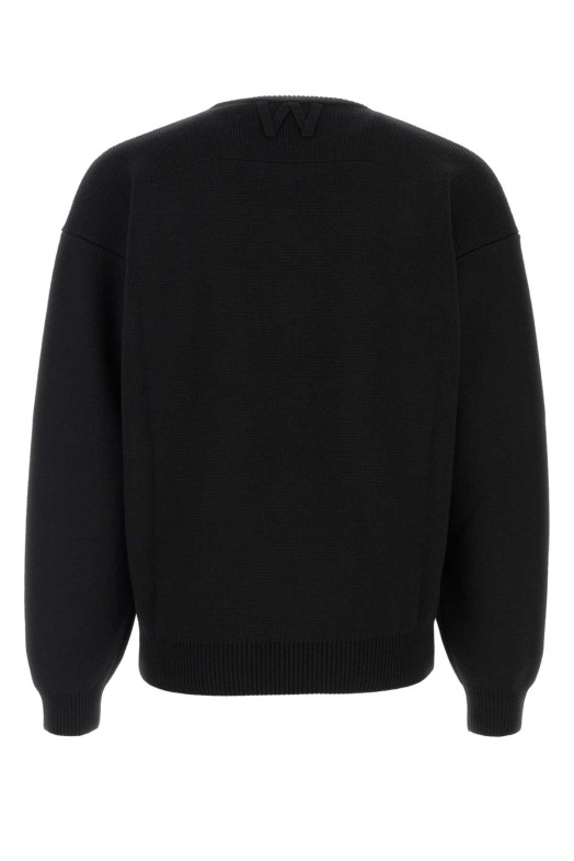 Black wool sweater WILLY CHAVARRIA (MMSSW002)
