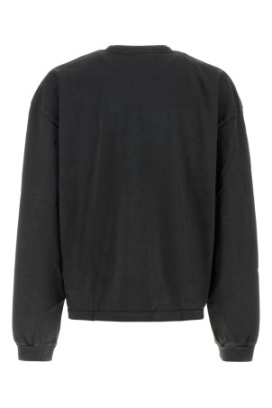 Black cotton oversize Community Center t-shirt WILLY CHAVARRIA (MUJTE031)