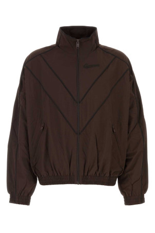 Chocolate nylon Bad Boy windbreaker WILLY CHAVARRIA (MUWJK002)