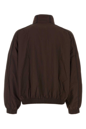 Chocolate nylon Bad Boy windbreaker WILLY CHAVARRIA (MUWJK002)