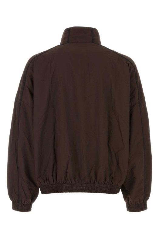 Chocolate nylon Bad Boy windbreaker WILLY CHAVARRIA (MUWJK002)