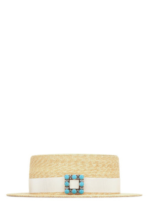 ШЛЯПА TRES VIVIER TURQUOISE ОТ ROGER VIVIER (RQWH0261101TL7)
