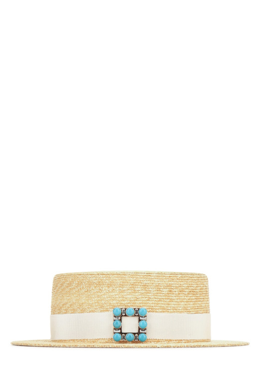ШЛЯПА TRES VIVIER TURQUOISE ОТ ROGER VIVIER (RQWH0261101TL7)