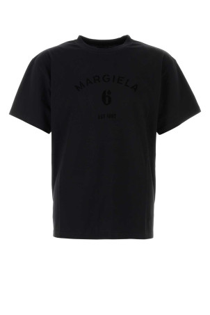 Black cotton t-shirt MM6 MAISON MARGIELA (SH2GC0048M20048)