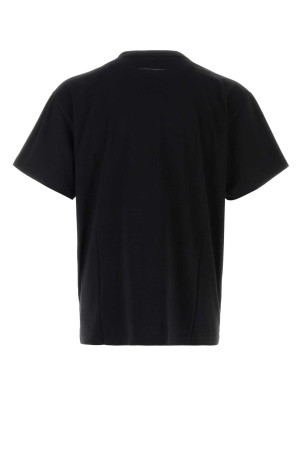 Black cotton t-shirt MM6 MAISON MARGIELA (SH2GC0048M20048)