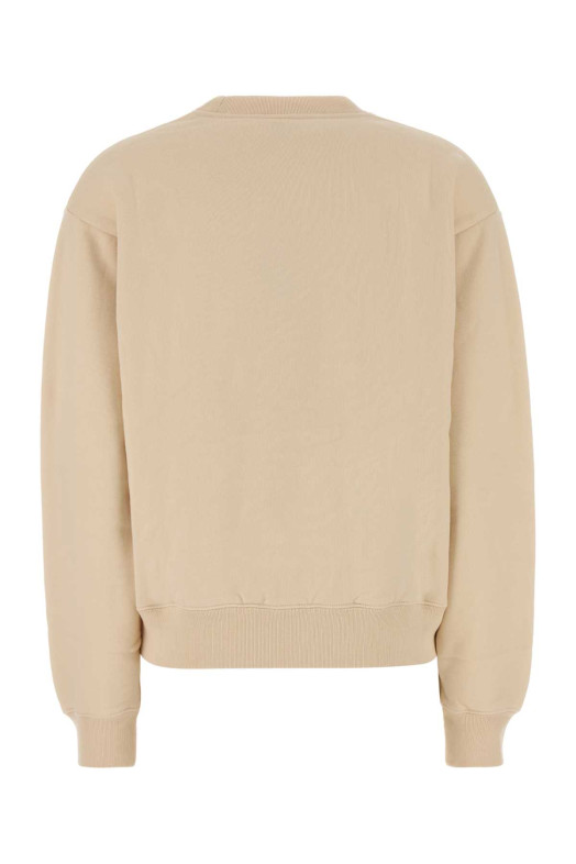 Cream cotton sweatshirt SPORTY & RICH (ST10382000CR01)